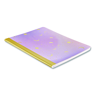 ECCOLO Celestial Body Composition Book, Medium/College Rule, Assorted Cover Colors and Designs, (80) 9.75 x 7.5 Sheets, 3/Pack (ST840A3PACK)