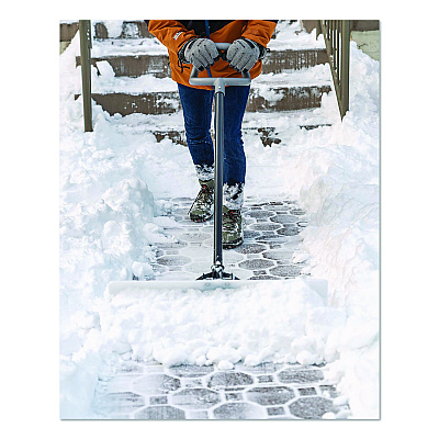 Suncast UHMW Snow Pusher, 30" Width, 55" Length (SPUH3000D)