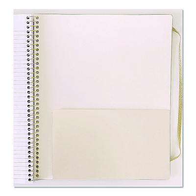 Carolina Pad Keep It In Line Notebook Organizer, Medium/College Rule, Randomly Assorted Cover Colors and Designs, (100) 11.5 x 9 Sheets (10000)