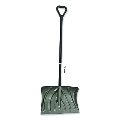 Suncast Commercial Combo Snow Shovel and Pusher, 20" Width, 51" Length (SC2700KDD)