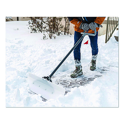 Suncast UHMW Snow Pusher, 30" Width, 55" Length (SPUH3000D)