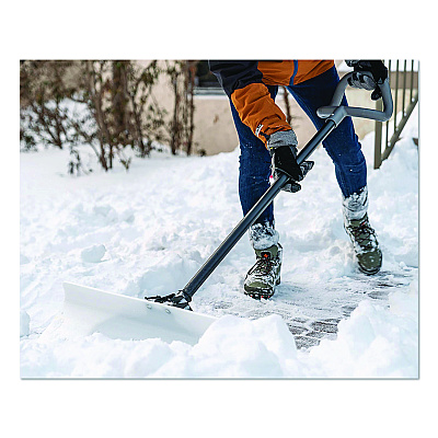 Suncast UHMW Snow Pusher, 30" Width, 55" Length (SPUH3000D)