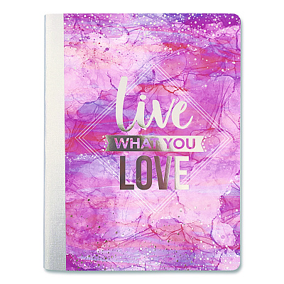 Carolina Pad Silver Lining Composition Book, Medium/College Rule, Randomly Assorted Cover Color, (100) 9.84 x 7.67 Sheets (38431)