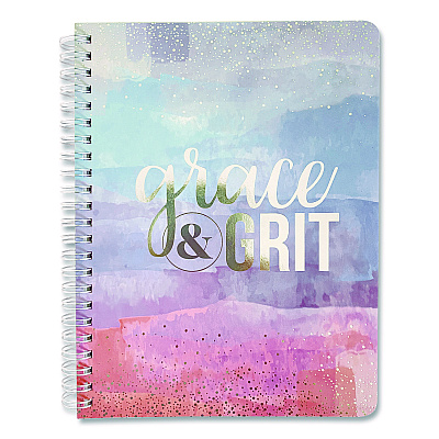 Carolina Pad Silver Lining Hardcover Journal, Medium/College Rule, Randomly Assorted Cover Color, (100) 7.75 x 5.8 Sheets (45057)