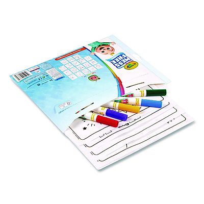 Crayola Cocomelon Color Wonder Kit, Includes Five Markers, Ages 3 and Up, 18 Pages (752788)