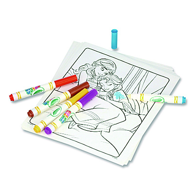 Crayola Disney Frozen 2 Color Wonder Kit, Includes Five Markers, Ages 3 and Up, 18 Pages (757002)