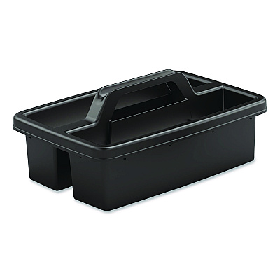Suncast Commercial Toilet Brush Caddy Kit, 8" Handle, Black (HKCTBKIT)