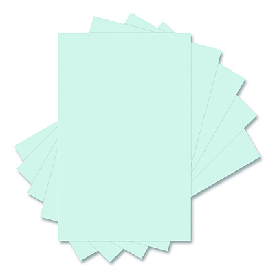 Lettermark Colors 30% Recycled Colored Paper, 20 lb Bond Weight, 11 x 17, Blue, 500/Ream (94287RM)