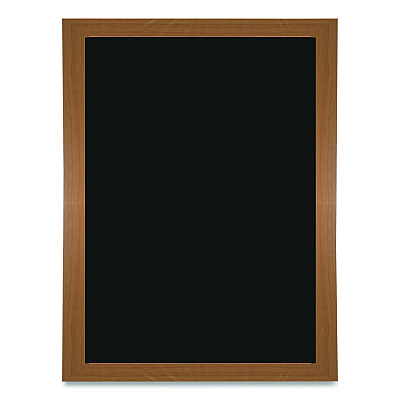 General Printing & Design Chalkboard Sign, Black Surface, Brown Frame, 12 x 16 (EGPHD0514S)