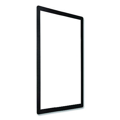 General Printing & Design Menu Holder For 11 x 17 Menus, Landscape Orientation, 18.9 x 12.6 Holder, Clear/Black (PLSMENU1117C)
