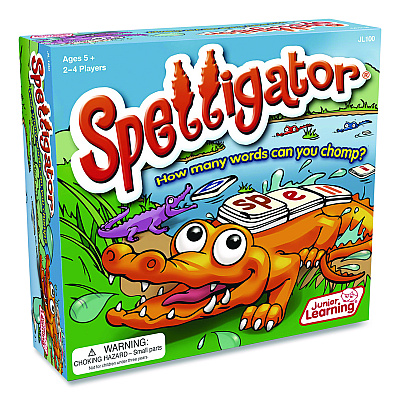 Junior Learning Inc Spelligator, 2 to 4 Players, Grades K to 5 (100)