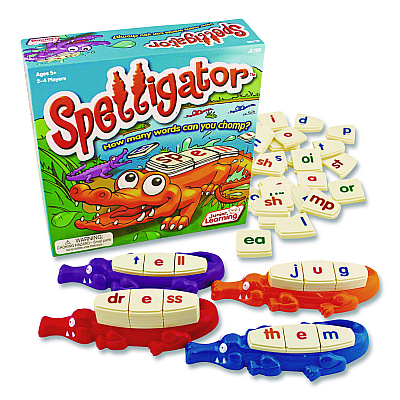 Junior Learning Inc Spelligator, 2 to 4 Players, Grades K to 5 (100)