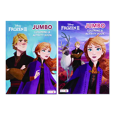 Disney Frozen 2 Jumbo Coloring and Activity Book, Ages 3 and Up, 10.75 x 7.75 Sheets, 64 Pages (45829)