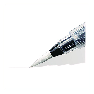Staedtler Classic Water Brush, Nylon/Polyester Blend, Round (949BK1C)