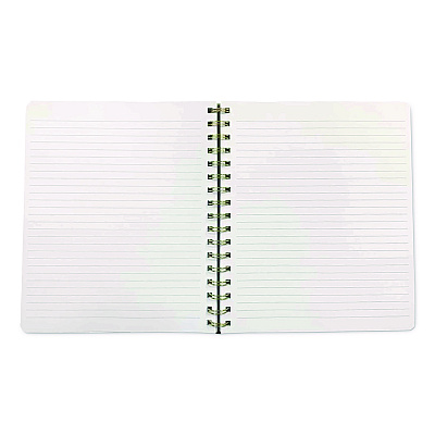 Carolina Pad Down to Earth Ideal Notebook, 3 Sections, Medium/College Rule, Randomly Assorted Cover Colors/Designs, (100) 8.75 x 7 Sheets (55041)