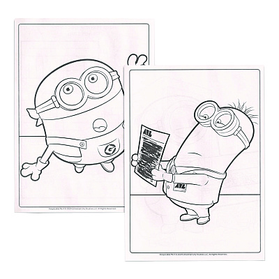 Despicable Me 4 Jumbo Coloring and Activity Book, Ages 3 and Up, 10.75 x 7.75 Sheets, 64 Pages (60503)