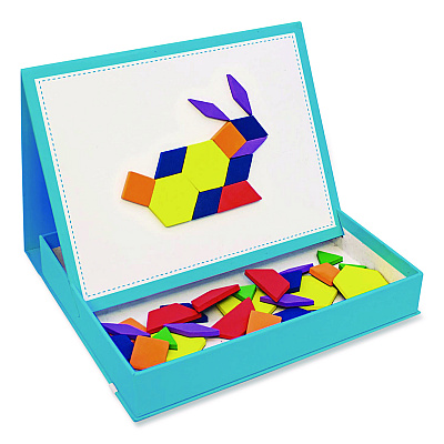 Junior Learning Inc Rainbow Pattern Blocks, Pre-K, 100 Pieces (613)