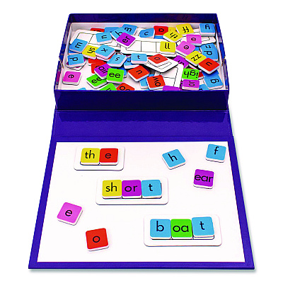 Junior Learning Inc Rainbow Phonics Tiles, Grades K to 2, 104 Pieces (654)