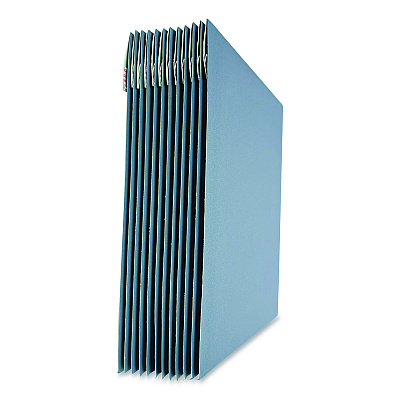 Happy Mail Self-Sealing Bubble Mailer, 8.5 x 11, Blue, 12/Pack (245157)