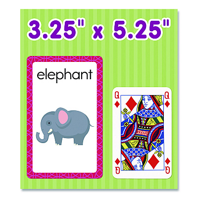 Carson-Dellosa Education First Words Flash Cards, Grades Pre-K to 1, 3.25" x 5.25", Assorted Colors, 54 Cards (0769647197)