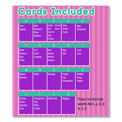 Carson-Dellosa Education First Words Flash Cards, Grades Pre-K to 1, 3.25" x 5.25", Assorted Colors, 54 Cards (0769647197)