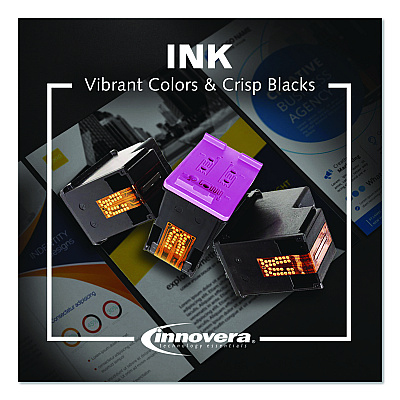 Clover Compatible Photo Black High-Yield Ink, Replacement for 91 (C9465A), 775 mL (WH91PB)