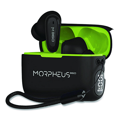 Morpheus 360 Nemesis True Wireless Earbuds, Black (TW1800B)