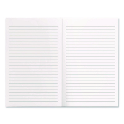 Denik Smoko Tayto Potato Joshua Tree Layflat Notebook, 1-Subject, Medium/College Rule, Tan/Orange/White Cover, (72) 8 x 5 Sheets (LFC1896L)