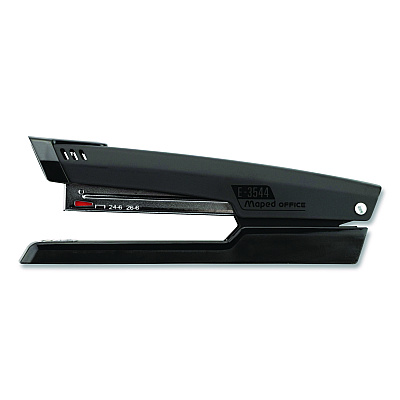 Maped Helix Essentials Metal Full Strip Stapler and Remover Combo, 25 Sheet Capacity, Black (982701)