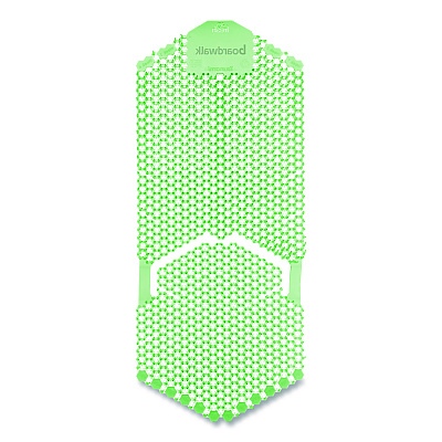 Boardwalk Vertical Urinal Screen, Cucumber Melon Scent, Green, 5.22 oz, 6/Carton (VERUSGR)
