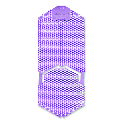 Boardwalk Vertical Urinal Screen, Lavender Scent, Purple, 5.22 oz, 6/Carton (VERUSPUR)