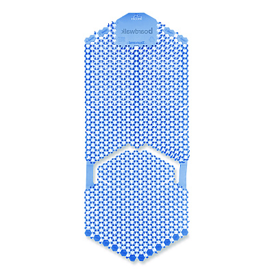 Boardwalk Vertical Urinal Screen, Cotton Blossom Scent, Blue, 5.22 oz, 6/Carton (VERUSCL)