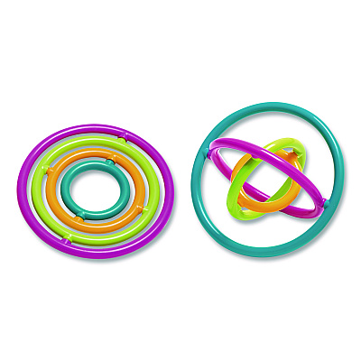 TPG Creations Gyrobi Fidget Toy, Ages 5 and Up, Assorted Colors, 24/Carton (860)