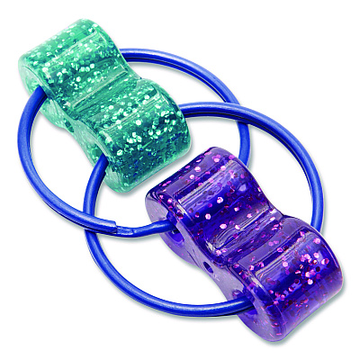 TPG Creations Loopeez Fidget Toy, Ages 5 and Up, Assorted Colors, 24/Carton (861)
