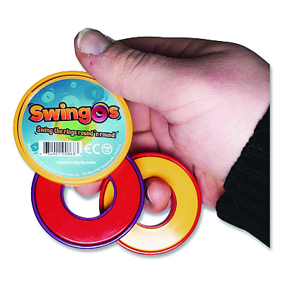 TPG Creations Swingos Fidget Toy, Ages 6 and Up, Assorted Colors, 24/Carton (868)