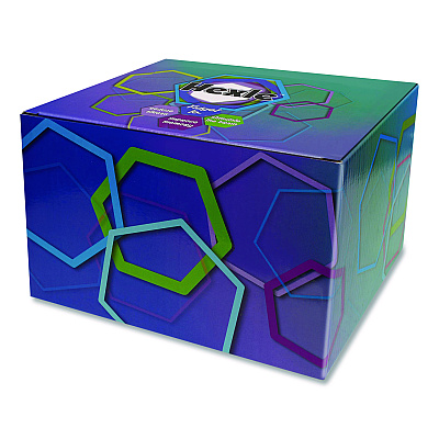 TPG Creations Hexle Fidget Toy, Ages 5 and Up, Assorted Colors, 24/Carton (872)