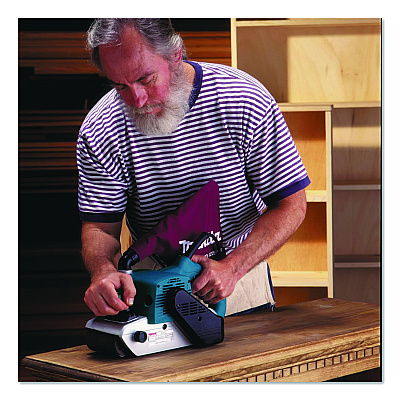 9403 Belt Sander, 1,640 ft/min, 4" x 24" Belt, 11 Amps