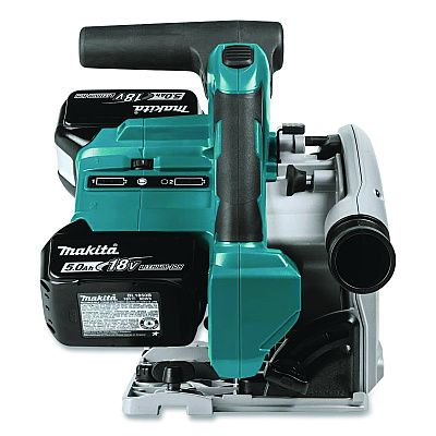 18V X2 (36V) LXT Brushless Lithium-Ion 6.5" Cordless Plunge Circular Saw Kit with Batteries, 6,300 RPM, 0 to +48 Degree Bevel (XPS01PTJ)