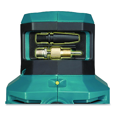 18V LXT Li-Ion High-Pressure Inflator (Tool Only), Three Speed Settings, 160 psi, 25.5" Inflator Hose (DMP181ZX)