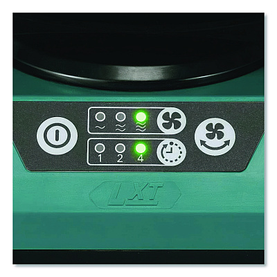 DCF301Z 18V LXT 3-Speed Li-Ion Job Site Fan (Tool Only), 13", 3 Speeds,Teal/Gray/Black