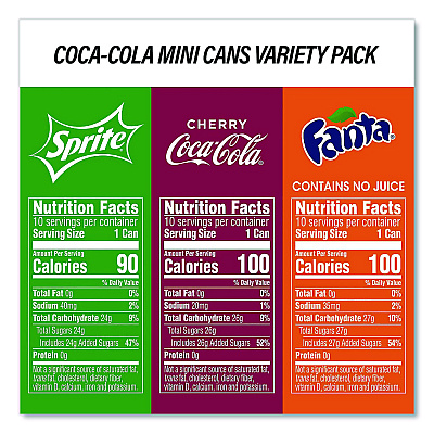 Coca-Cola Soda Mini Variety and Cheez-It Combo Pack, (30) 7.5 oz Cans Assorted Flavors, (45) 1.5 oz Pouch Original Cheez-It/Bundle (60004171)