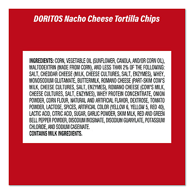 Snack Box Pros Doritos Nacho Cheese Tortilla Chips and Welch's Mixed Fruit Snacks, (50) 1oz Bag Chips, (66) 0.8 oz Pouch Fruit Snacks/Bundle (60004174)