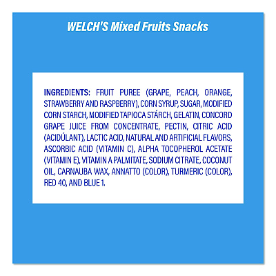 Snack Box Pros Doritos Nacho Cheese Tortilla Chips and Welch's Mixed Fruit Snacks, (50) 1oz Bag Chips, (66) 0.8 oz Pouch Fruit Snacks/Bundle (60004174)