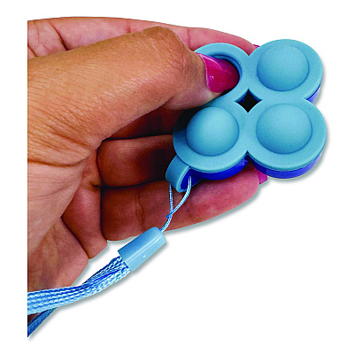 TPG Creations Popi Fidget Toy, Ages 5 and Up, Assorted Colors, 24/Carton (876)