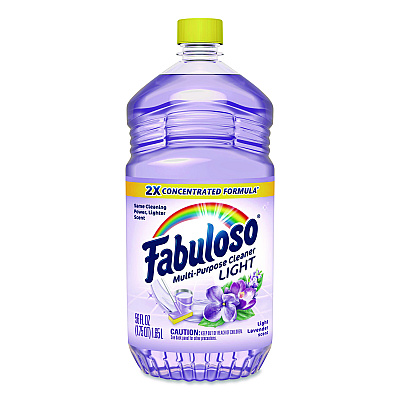 Fabuloso Multi-Use Cleaner, Light Lavender Scent, 56 oz Bottle, 6/Carton (61045945)