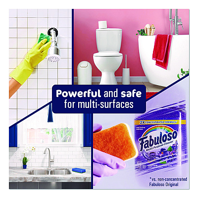 Fabuloso Multi-Use Cleaner, Light Lavender Scent, 56 oz Bottle, 6/Carton (61045945)
