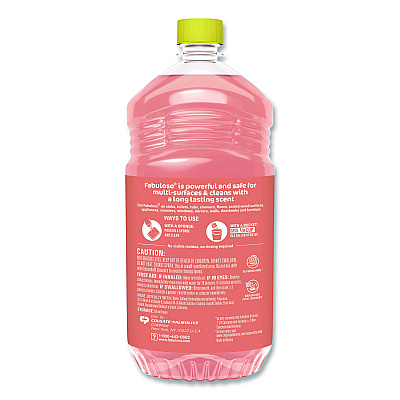 Fabuloso Multi-Use Cleaner, Peach Scent, 56 oz Bottle, 6/Carton (61046751)