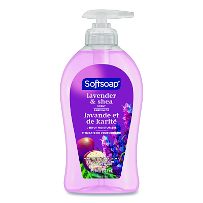 Softsoap Liquid Hand Soap Pumps, Lavender Shea Scent, 6/Carton (US07058ACT)