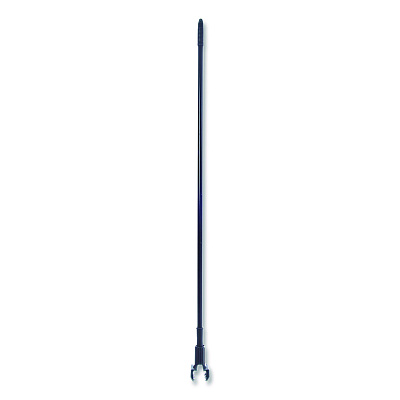 Carlisle Vinyl Coated Jaw Style Metal Mop Handle, 1" dia x 60", Black (3697000)