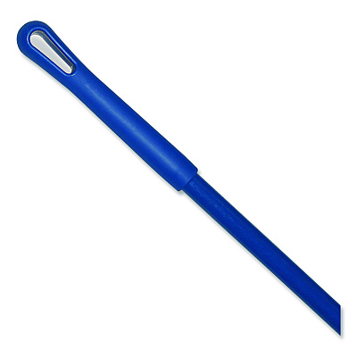 Carlisle Color Coded Fiberglass Handle, 1" dia x 48", Blue (41225EC14)